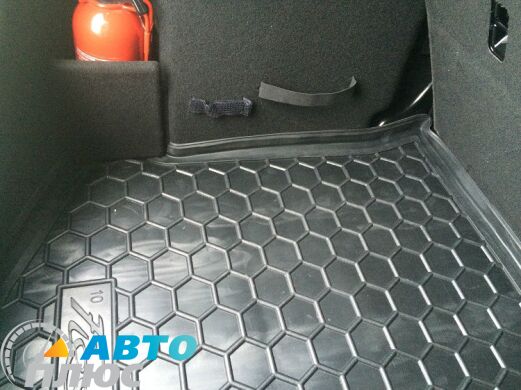 Автомобильный коврик в багажник Ford Fiesta 2008-2015 (Avto-Gumm)