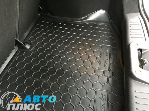 Автомобильный коврик в багажник Ford Fiesta 2008-2015 (Avto-Gumm)