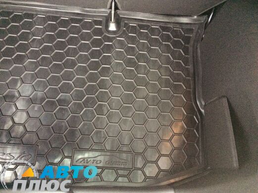 Автомобильный коврик в багажник Ford Fiesta 2008-2015 (Avto-Gumm)