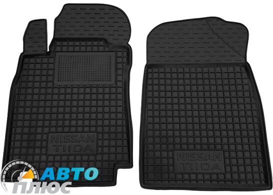 Передние коврики в автомобиль Nissan Tiida 2004- (Avto-Gumm)