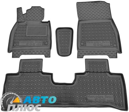 Автомобільні килимки в салон Mercedes EQE (X294) 2023- (AVTO-Gumm)