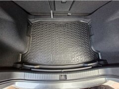 Автомобильный коврик в багажник Seat Ateca 2016- 2wd с ушами (AVTO-Gumm)
