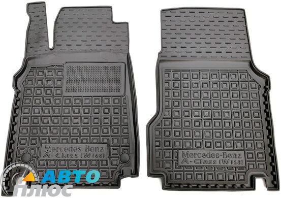 Передние коврики в автомобиль Mercedes A (W168) 1997-2004 (Avto-Gumm)