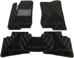 Композитные коврики в салон Hyundai Elantra 2006-2011 (HD) (X) AVTO-Tex