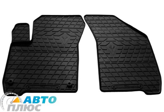Передние резиновые коврики Fiat Freemont 11-/Dodge Journey 08- (Stingray)