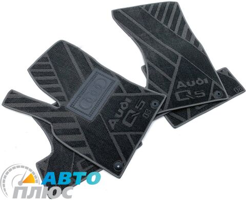 Композитные коврики в салон Audi Q5 2009- (X) серые AVTO-Tex