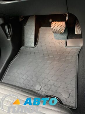 Передние резиновые коврики Renault Scenic 4 2016- (Stingray)