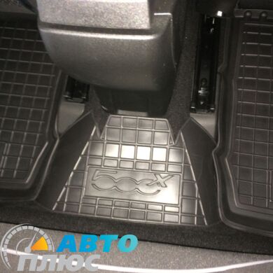 Автомобильные коврики в салон Fiat 500X 2015- (Avto-Gumm)