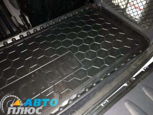 Автомобильный коврик в багажник Smart Fortwo 450 1998-2006 (Avto-Gumm)