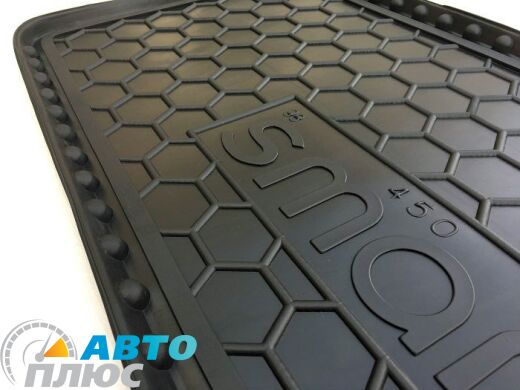 Автомобильный коврик в багажник Smart Fortwo 450 1998-2006 (Avto-Gumm)