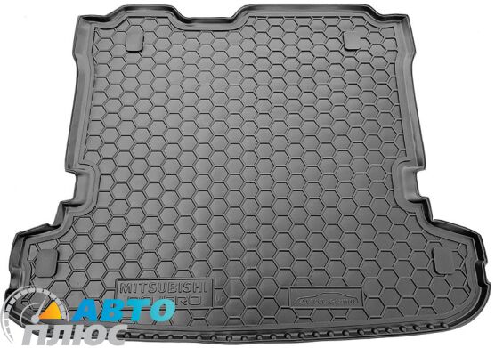 Автомобильный коврик в багажник Mitsubishi Pajero Wagon 3/4 99-/07- (Avto-Gumm)