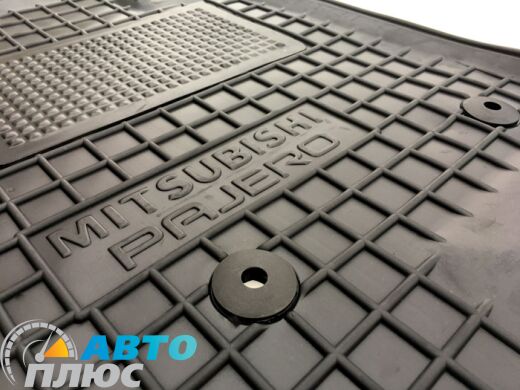 Передние коврики в автомобиль Mitsubishi Pajero Wagon 3/4 99-/07- (Avto-Gumm)