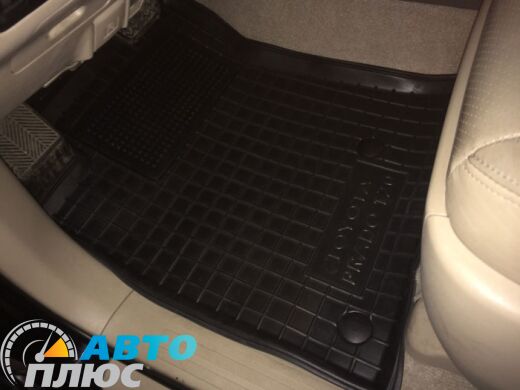 Водительский коврик в салон Toyota Land Cruiser Prado 120 2002- (Avto-Gumm)