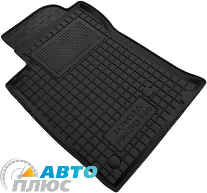Водительский коврик в салон Toyota Land Cruiser Prado 120 2002- (Avto-Gumm)