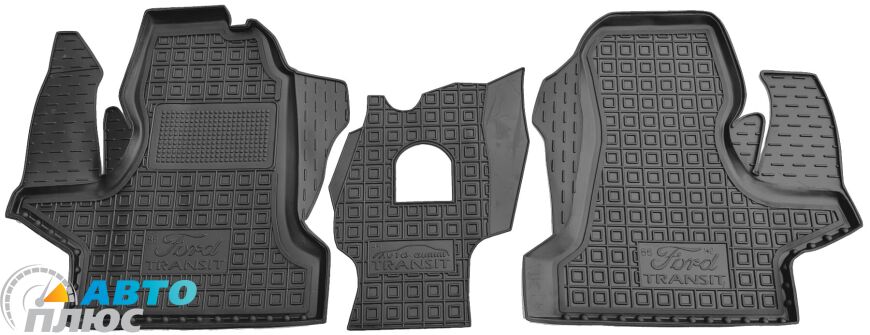 Автомобильные коврики в салон Ford Transit 1986-2000 передние (Avto-Gumm)