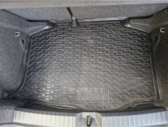 Автомобильный коврик в багажник Seat Ibiza 2018- Hatchback (AVTO-Gumm)