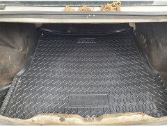 Автомобильный коврик в багажник Renault Logan 2004-2013 Sedan (AVTO-Gumm)