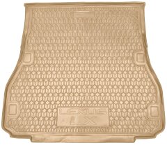 Автомобильный коврик в багажник Lexus LX 2025- бежевый (AVTO-Gumm)