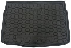 Автомобильный коврик в багажник Kia Stonic 2017- (нижняя полка) (Avto-Gumm)