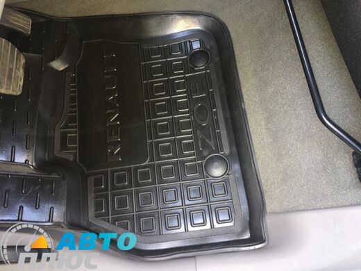 Водительский коврик в салон Renault Zoe 2013- (Avto-Gumm)