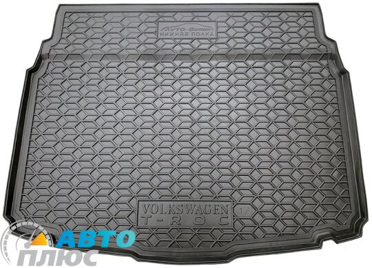 Автомобільний килимок в багажник Volkswagen T-Roc 2017- (нижня полиця) (Avto-Gumm)