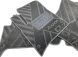 Композитные коврики в салон Audi Q7 2005-2015 (X) серые AVTO-Tex