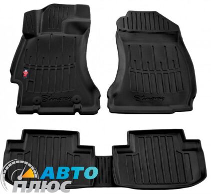 3D Коврики в салон автомобиля Subaru Forester 4 2013- (Stingray)