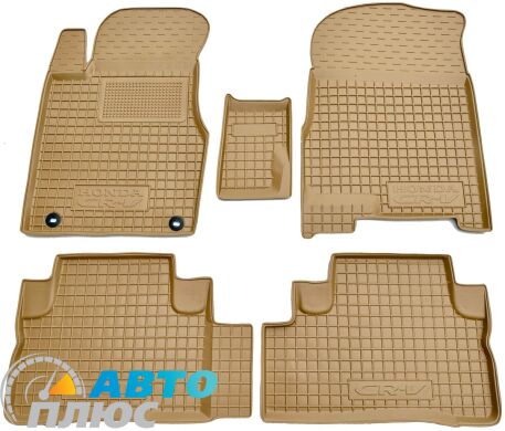 Автомобільні килимки в салон Honda CR-V 2006-2012 бежеві (AVTO-Gumm)