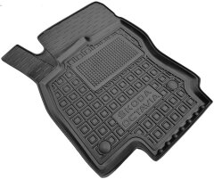 Водительский коврик в салон Skoda Octavia A7 2013- (Avto-Gumm)