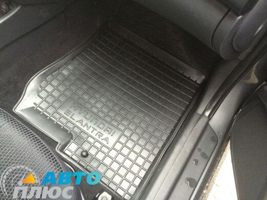 Автомобильные коврики в салон Hyundai Elantra 2006-2011 (HD) (Avto-Gumm)