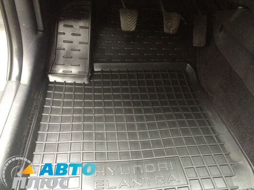 Автомобильные коврики в салон Hyundai Elantra 2006-2011 (HD) (Avto-Gumm)