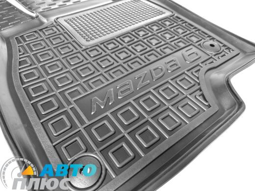 Водительский коврик в салон Mazda 6 2013- (Avto-Gumm)