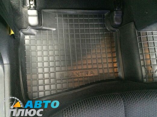 Автомобильные коврики в салон Hyundai Elantra 2006-2011 (HD) (Avto-Gumm)
