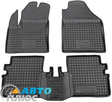 Автомобільні килимки в салон Ford Connect 2002- (коротка база) (Avto-Gumm)