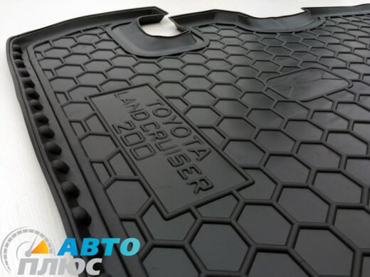 Автомобильный коврик в багажник Toyota Land Cruiser 200 2007- (7 мест) (Avto-Gumm)