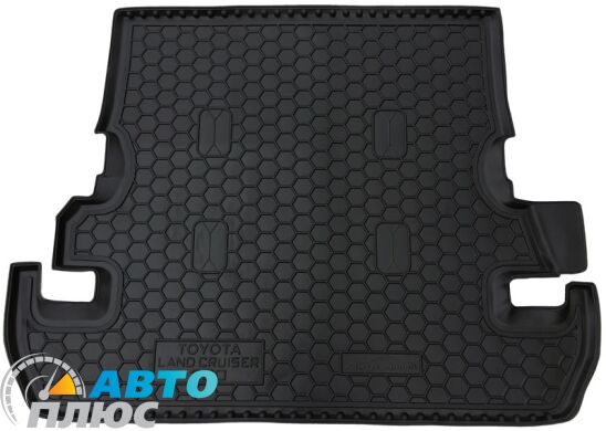 Автомобильный коврик в багажник Toyota Land Cruiser 200 2007- (7 мест) (Avto-Gumm)