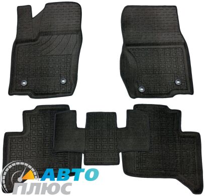 Гибридные коврики в салон Toyota Land Cruiser Prado (j250) 2024- (AVTO-Gumm)