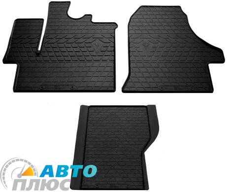Резиновые коврики в салон Citroen Jumper 06-/Fiat Ducato 07-/Peugeot Boxer 06- (Stingray)