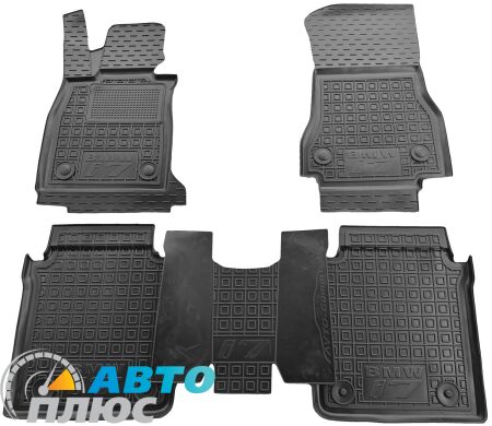 Автомобильные коврики в салон BMW i7 (G70E) 2022- (AVTO-Gumm)