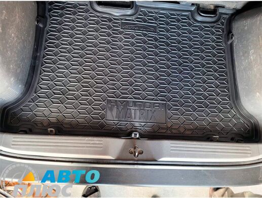 Автомобильный коврик в багажник Hyundai Matrix 2001-2010 (AVTO-Gumm)