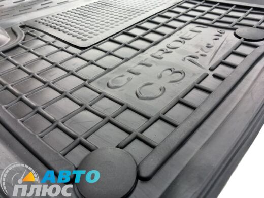Передние коврики в автомобиль Citroen C3 Picasso 2009- (Avto-Gumm)