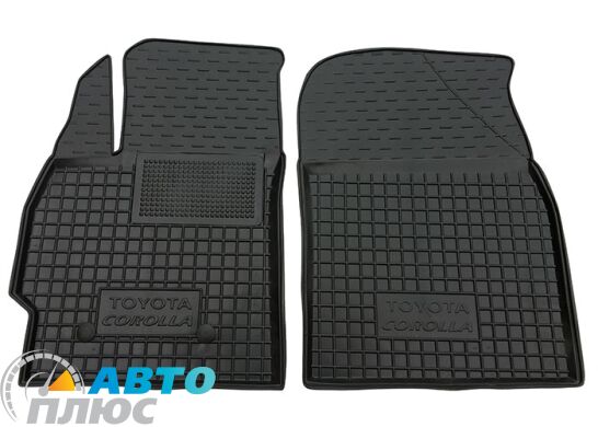 Передние коврики в автомобиль Toyota Corolla 2007-2013 (Avto-Gumm)