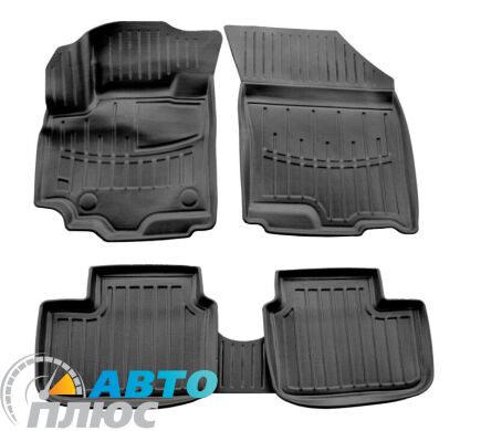 3D Коврики в салон автомобиля Suzuki SX4 2006-/Fiat Sedici 2006- (Stingray)