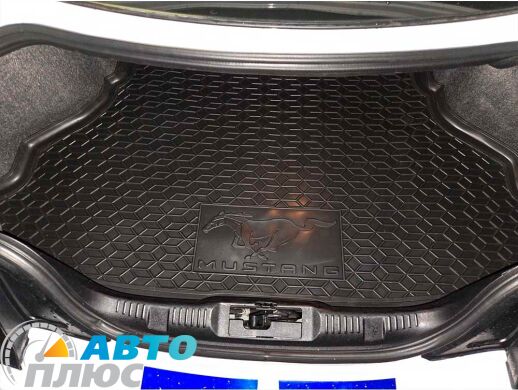 Автомобильный коврик в багажник Ford Mustang 2015-2023 (AVTO-Gumm)