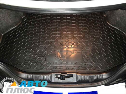 Автомобильный коврик в багажник Ford Mustang 2015-2023 (AVTO-Gumm)