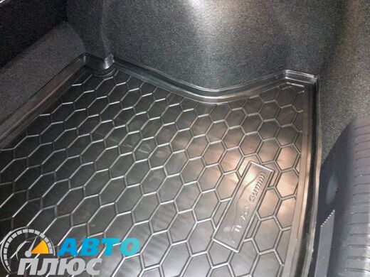 Автомобильный коврик в багажник Hyundai i30 2017- Hatchback (Avto-Gumm)