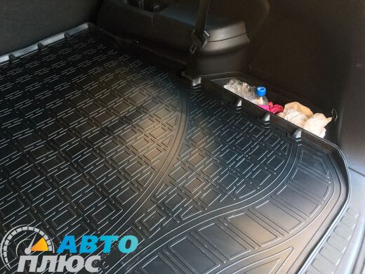 Полиуретановый коврик в багажник Honda Pilot 2015- удлиненный (NorPlast)