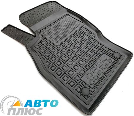 Водительский коврик в салон Opel Corsa D 2006- (Avto-Gumm)