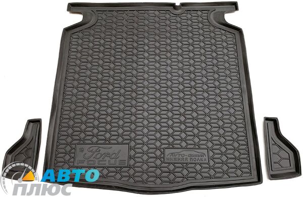 Автомобильный коврик в багажник Ford Focus 4 2019- Universal нижняя полка (Avto-Gumm)