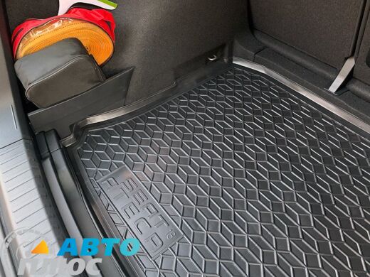 Автомобильный коврик в багажник Seat Ateca 2016- 2wd (Avto-Gumm)
